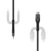USB-C USB-C -virtakaapeli EATON Urban Armor Gear Kevlar Core 1,5 m, USB 2.0, musta/harmaa