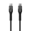 USB-C USB-C -virtakaapeli EATON Urban Armor Gear Kevlar Core 1,5 m, USB 2.0, musta/harmaa