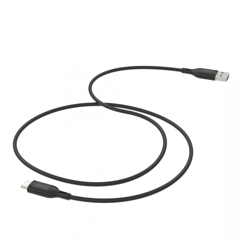 Mophie Essentials latauskaapeli | 1 m USB-kaapeli USB 2.0 USB A USB C musta