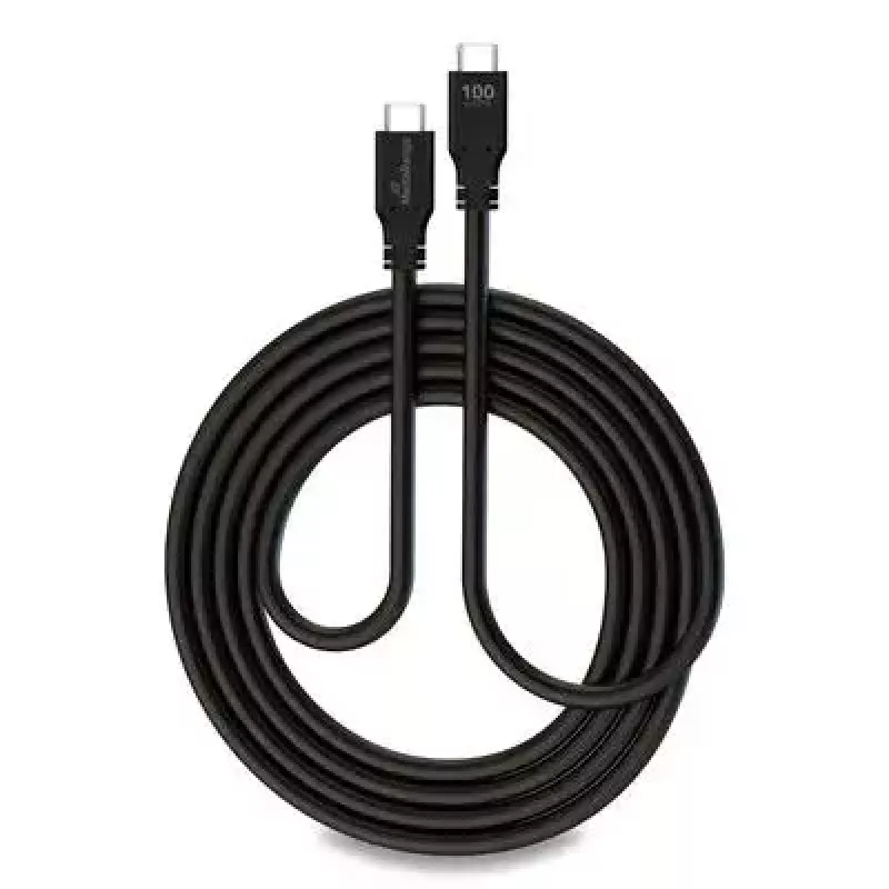 USB-kaapeli MediaRange MRCS218 3 m USB 3.2 Gen 1 USB C musta