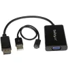 StarTech.com DP2VGAA DisplayPort–VGA-sovitin äänellä, aktiivinen, 1920x1200 (WUXGA), DisplayPort 1.2, musta