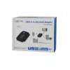 Liitäntäkorttisovitin LOGILINK AU0006C — USB Type-A IDE/ATA ja SATA, 1,2 m kaapeli, musta