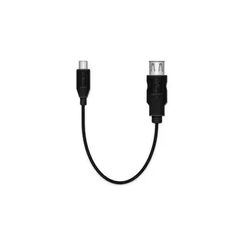 USB-kaapeli MediaRange MRCS168 0,2m Micro-USB B USB A musta