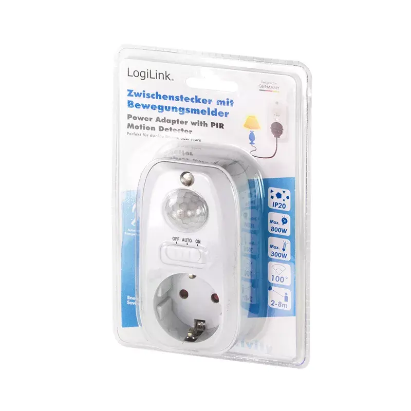 Pistokesovitin LogiLink PA0248 valkoinen