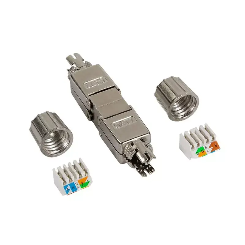 Johdinliitin LogiLink MP0057 Cat.6A Cat.7 Cat.7A metallinen