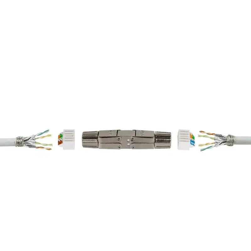 Johdinliitin LogiLink MP0057 Cat.6A Cat.7 Cat.7A metallinen