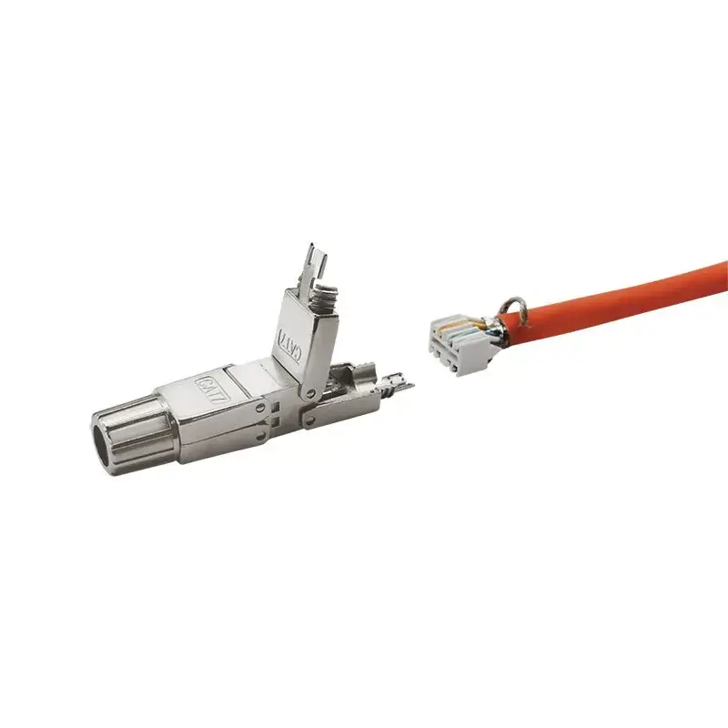 Johdinliitin LogiLink MP0057 Cat.6A Cat.7 Cat.7A metallinen