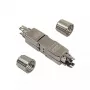 Johdinliitin LogiLink MP0057 Cat.6A Cat.7 Cat.7A metallinen