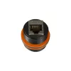 Kaapeliliitin LogiLink NP0081 2x RJ45 musta