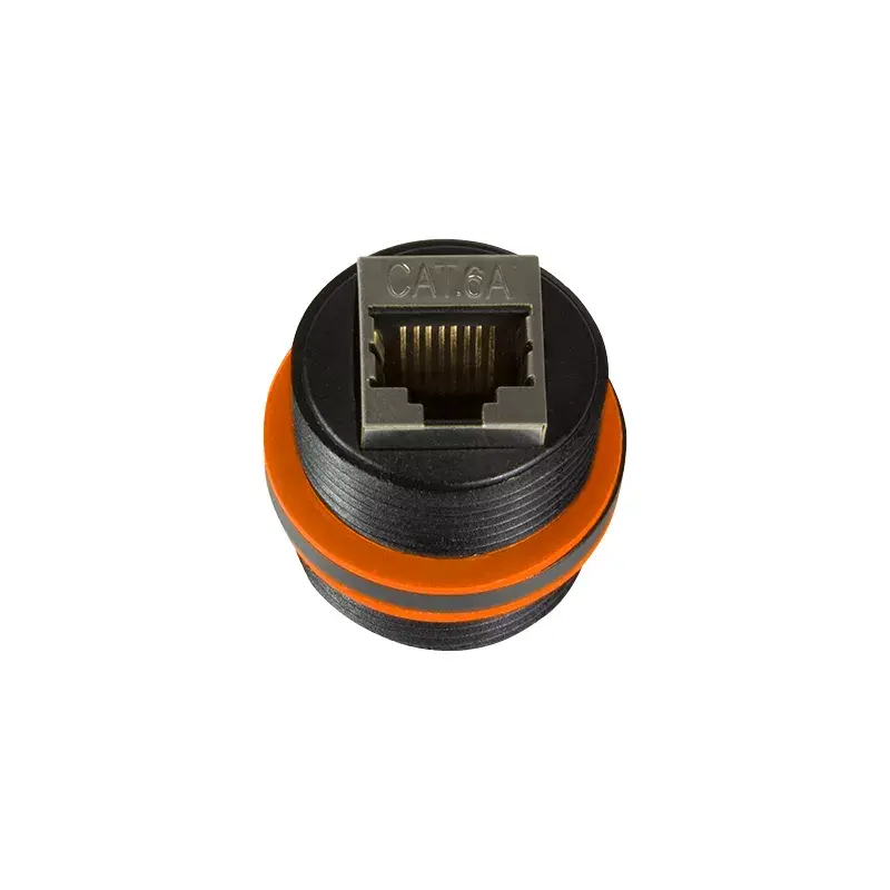 Kaapeliliitin LogiLink NP0081 2x RJ45 musta