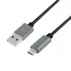 USB-kaapeli LogiLink CU0132 1m USB A Micro-USB A harmaa