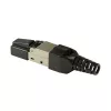 LogiLink MP0044 EconLine RJ45-liitin kenttäasennukseen, Cat6A