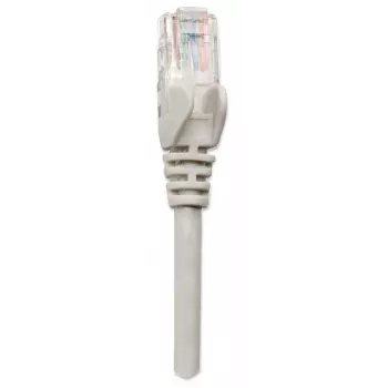 Intellinet verkkopatchkaapeli, Cat5e, 2 m, harmaa, CCA, U/UTP, PVC, RJ45, kullatut kontaktit, koukunesto, vedonpoisto, elinikäinen takuu