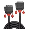 Lindy 5m DVI-D Dual Link kaapeli, Black Line