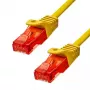 Ethernet-kaapeli ProXtend CAT6 RJ-45 U/UTP 0,25 m keltainen