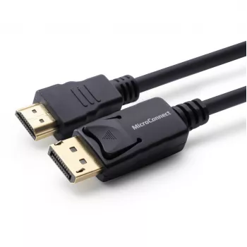 Microconnect MC-DP-HDMI-500 videokaapelisovitin 5 m DisplayPort musta