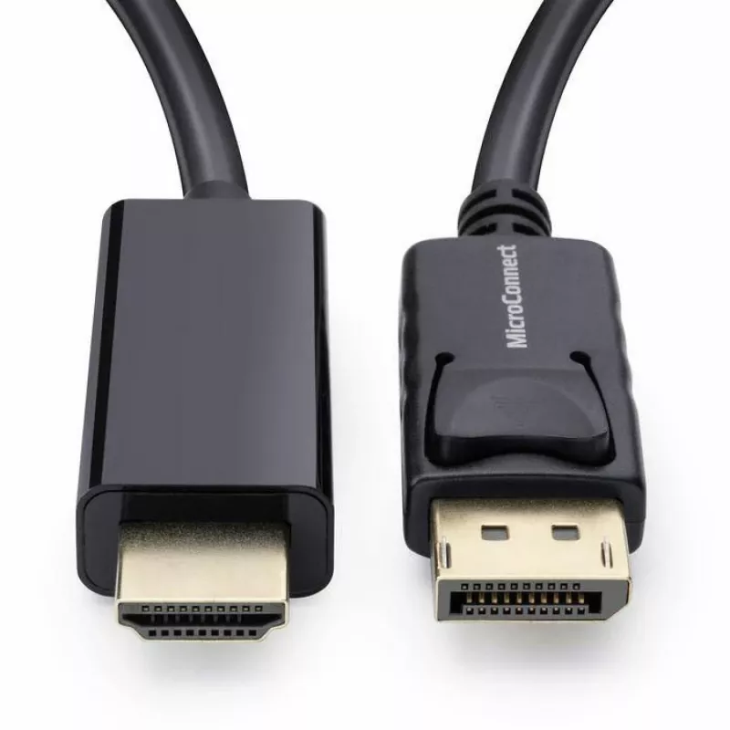 Microconnect MC-DP-HDMI-500 videokaapelisovitin 5 m DisplayPort musta