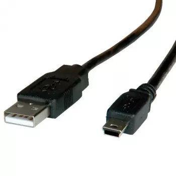 USB 2.0 -kaapeli ROLINE A - 5-pin Mini M/M 3,0 m