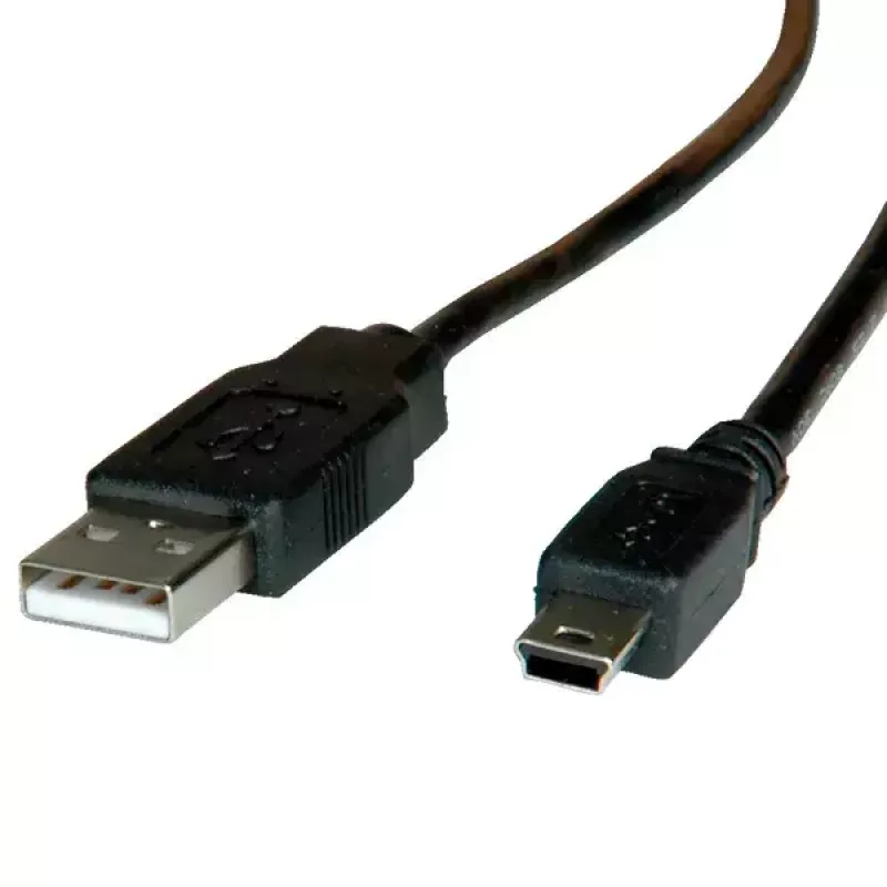 USB 2.0 -kaapeli ROLINE A - 5-pin Mini M/M 3,0 m