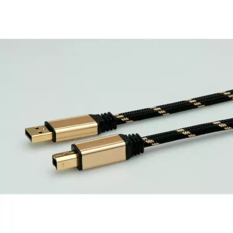 USB-kaapeli ROLINE GOLD A - B M/M 4,5 m