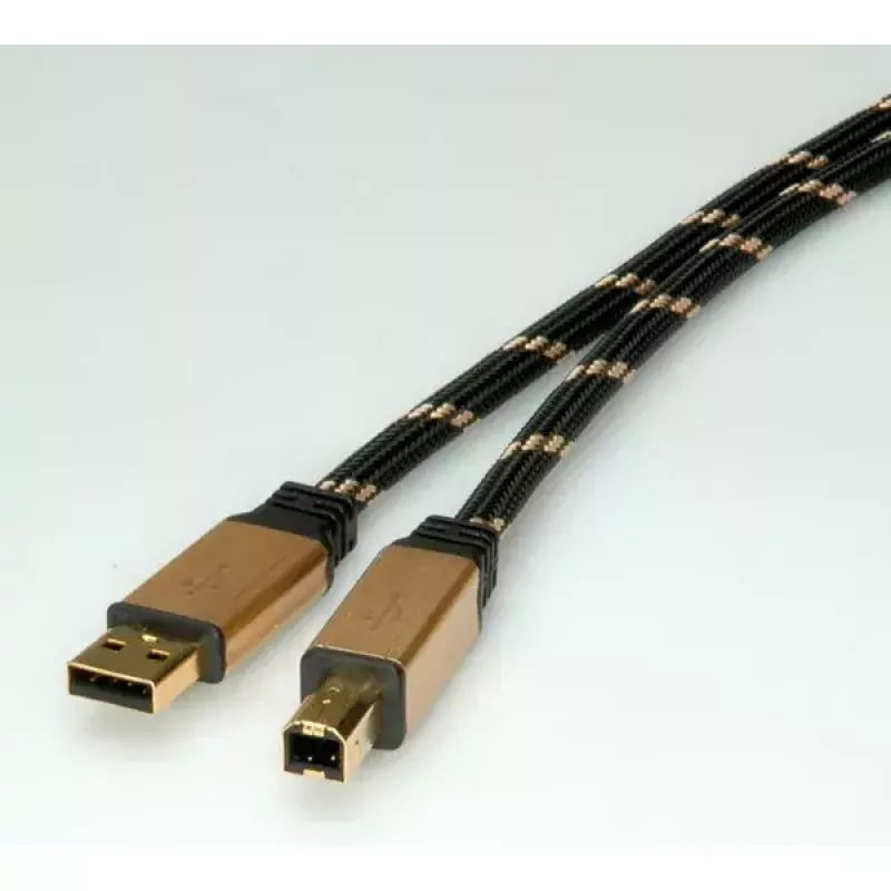 USB-kaapeli ROLINE GOLD A - B M/M 4,5 m