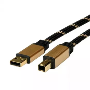 USB-kaapeli ROLINE GOLD A - B M/M 4,5 m