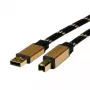 USB-kaapeli ROLINE GOLD A - B M/M 4,5 m