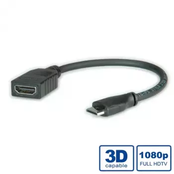 HDMI High Speed -kaapeli Ethernetillä ROLINE 11.04.5586