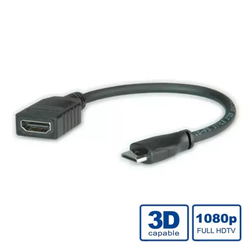 HDMI High Speed -kaapeli Ethernetillä ROLINE 11.04.5586