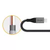 USB-kaapeli ALOGIC ULCA2030-SGR 0,3 m USB 2.0 harmaa