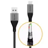USB-kaapeli ALOGIC ULCA2030-SGR 0,3 m USB 2.0 harmaa