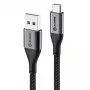 USB-kaapeli ALOGIC ULCA2030-SGR 0,3 m USB 2.0 harmaa