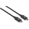 USB-C-kaapeli Manhattan USB2C5C2M 2 m uros-uros