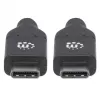 USB-C-kaapeli Manhattan USB2C5C2M 2 m uros-uros