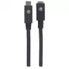 USB-C-jatkokaapeli Manhattan 50 cm uros-naaras