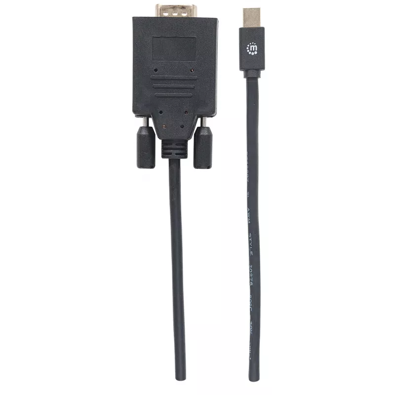 Manhattan 152167 Mini DisplayPort – VGA -videomuunnin, musta