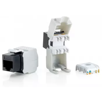 Cat.6 suojaamaton Keystone Jack työkaluton Equip 769211