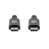 USB-C-kaapeli Manhattan 5m aktiivinen uros-uros 10 Gbit/s 3A musta