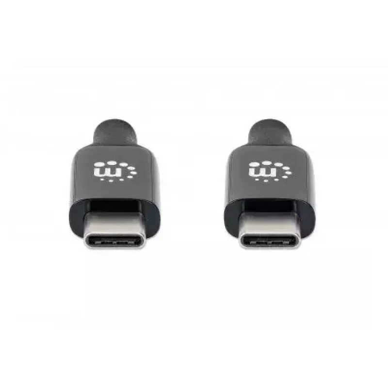 USB-C-kaapeli Manhattan 5m aktiivinen uros-uros 10 Gbit/s 3A musta
