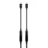 USB-C-kaapeli Manhattan 5m aktiivinen uros-uros 10 Gbit/s 3A musta