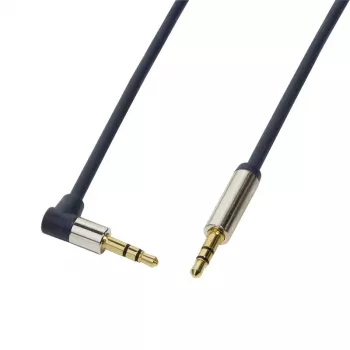Äänikaapeli LogiLink 3,5 mm - 3,5 mm 0,5 m sininen