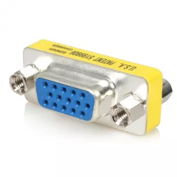 StarTech.com Slimline VGA HD15 -sukupuolenmuunnin - F/F, VGA, VGA, hopea