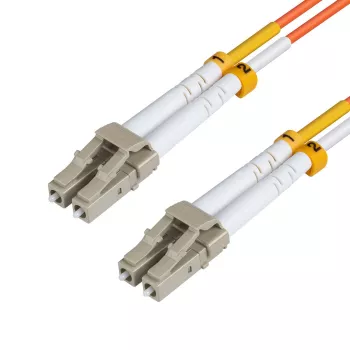 Microconnect FIB440005 InfiniBand/kuitu-kaapeli 5 m LC oranssi