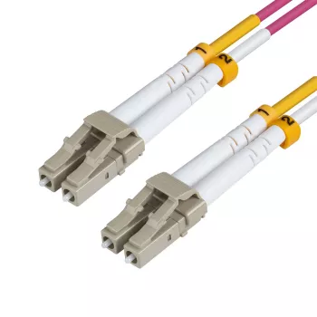 Microconnect FIB440430P InfiniBand/kuitu-kaapeli 30 m LC violetti