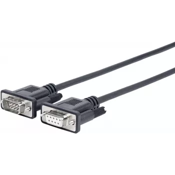 Vivolink PRORS1 sarjakaapeli musta 1 m DB-9