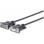 Vivolink PRORS1 sarjakaapeli musta 1 m DB-9