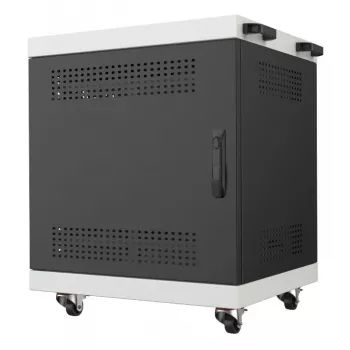 Lanview LVR14U6555BL 14U räkkikaappi kannettaville tietokoneille
