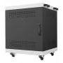 Lanview LVR14U6555BL 14U räkkikaappi kannettaville tietokoneille