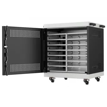 Lanview LVR14U6555BL 14U räkkikaappi kannettaville tietokoneille