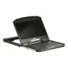 ATEN CL3100NX räkkikonsoli 47 cm (18,5 tuuman) musta 1U